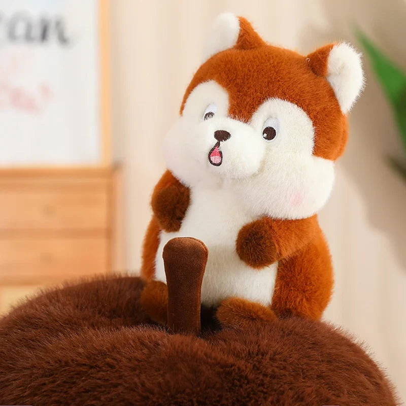 Surprise Squirrel Acorn Plushies