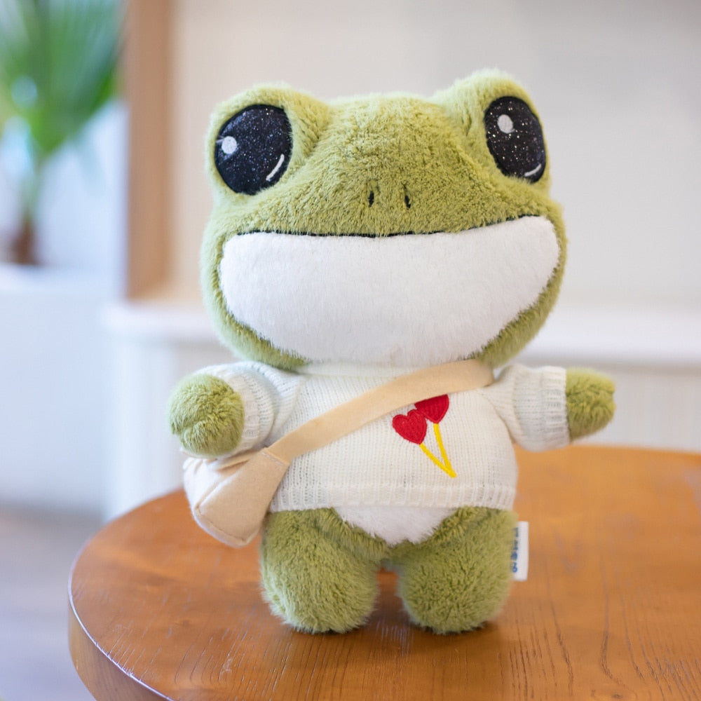 Adventure Frog Plushies