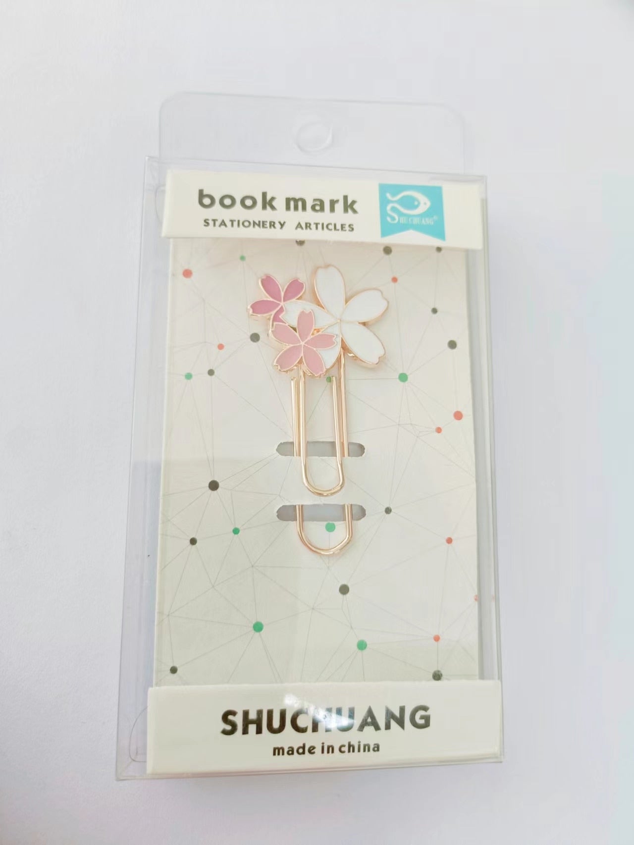 1pc Cherry Blossom Paper Clip