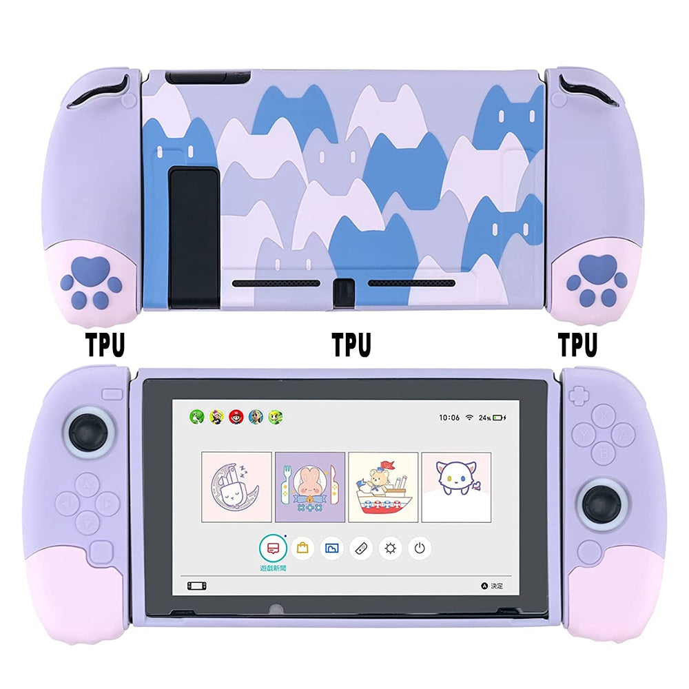 Cat Paw Nintendo Switch Case