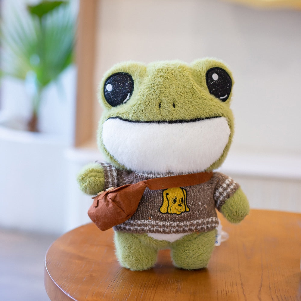 Adventure Frog Plushies