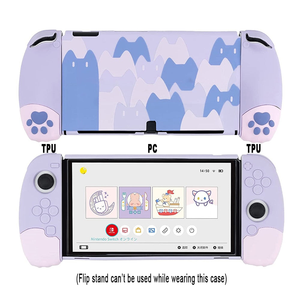 Cat Paw Nintendo Switch Case