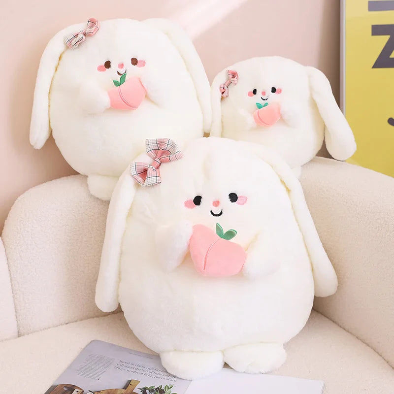 Cute Peach Bunny Plushie