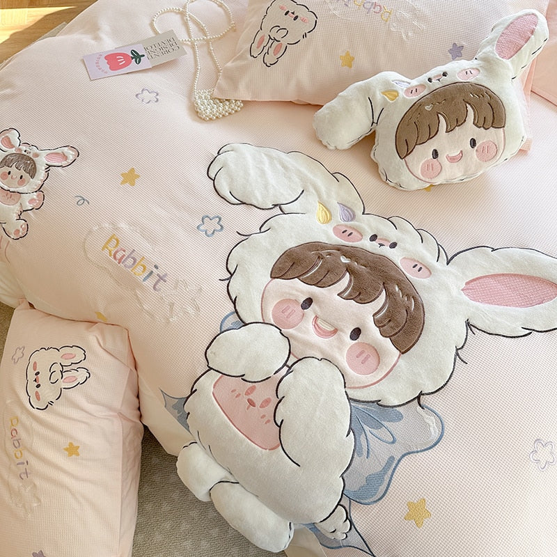 Bunny Girl Bedding