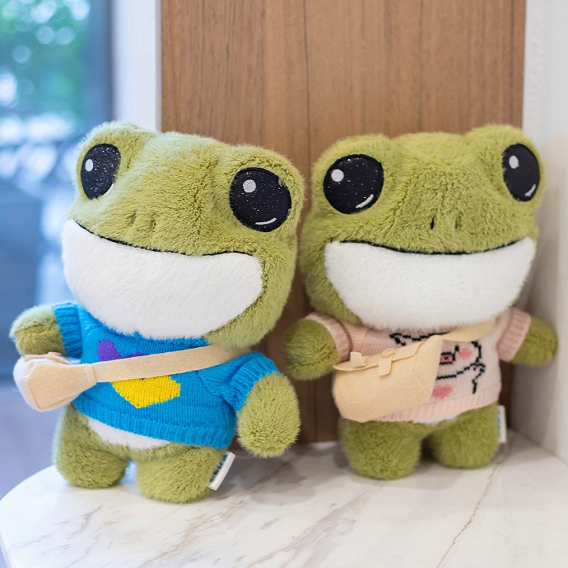 Adventure Frog Plushies