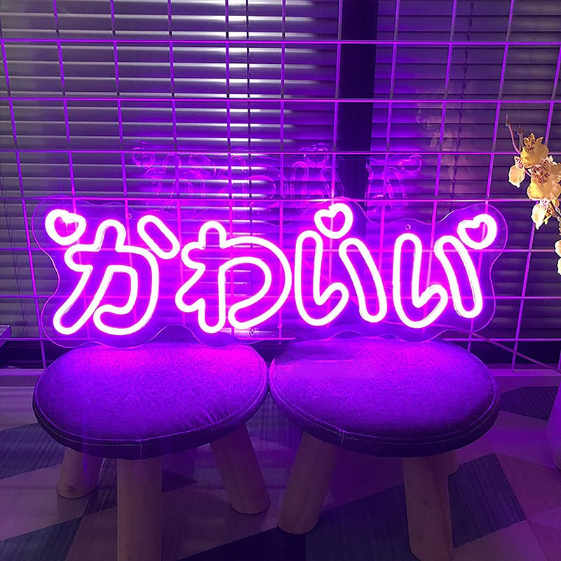 "Kawaii" Neon Light