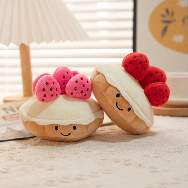 Strawberry Cake Plushies