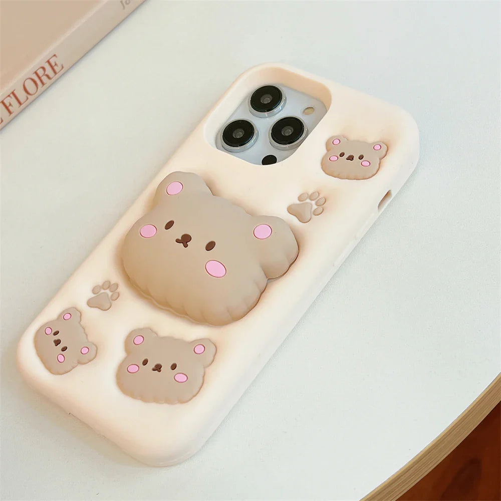 Cute Bear iPhone Case