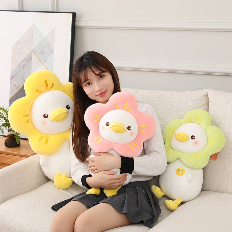 Flower Duck Plushies