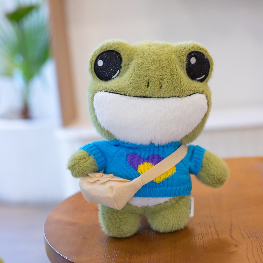 Adventure Frog Plushies