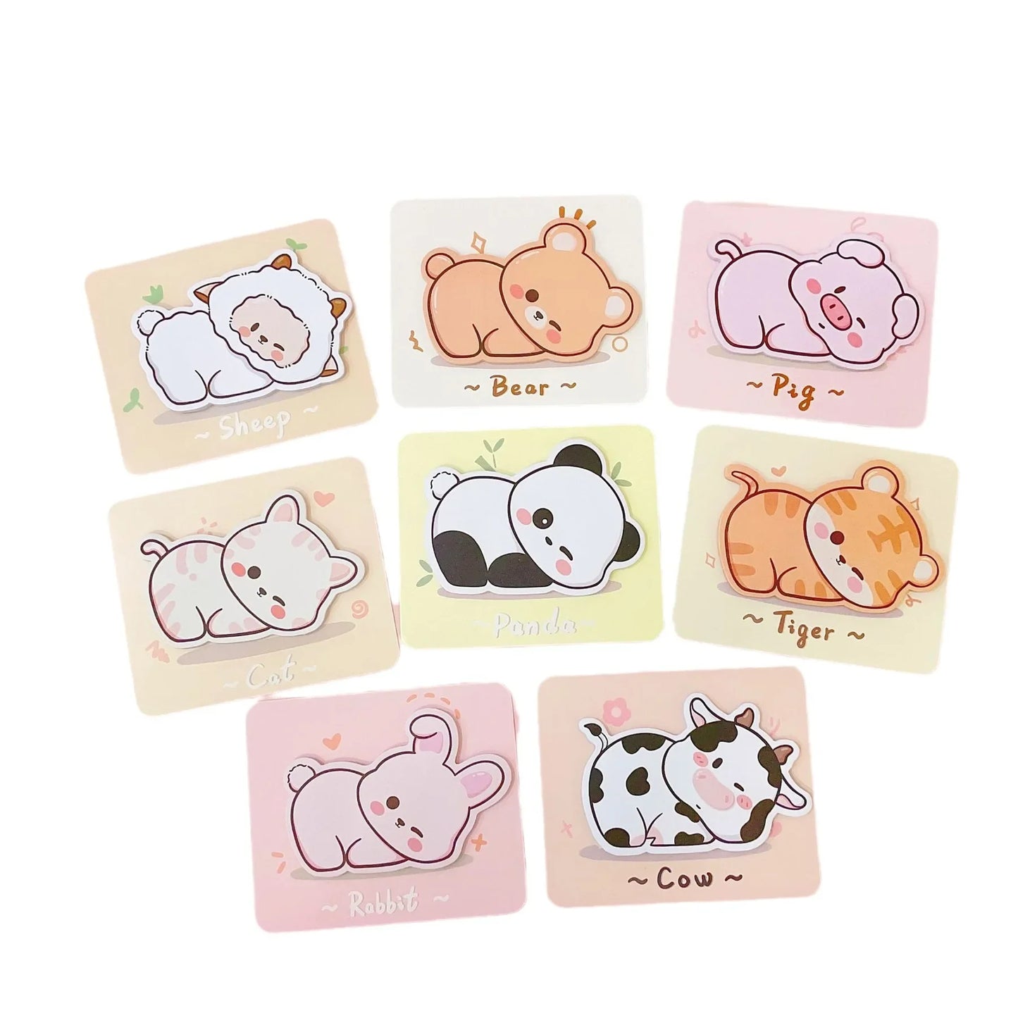 Adorable Animal Memo Pads