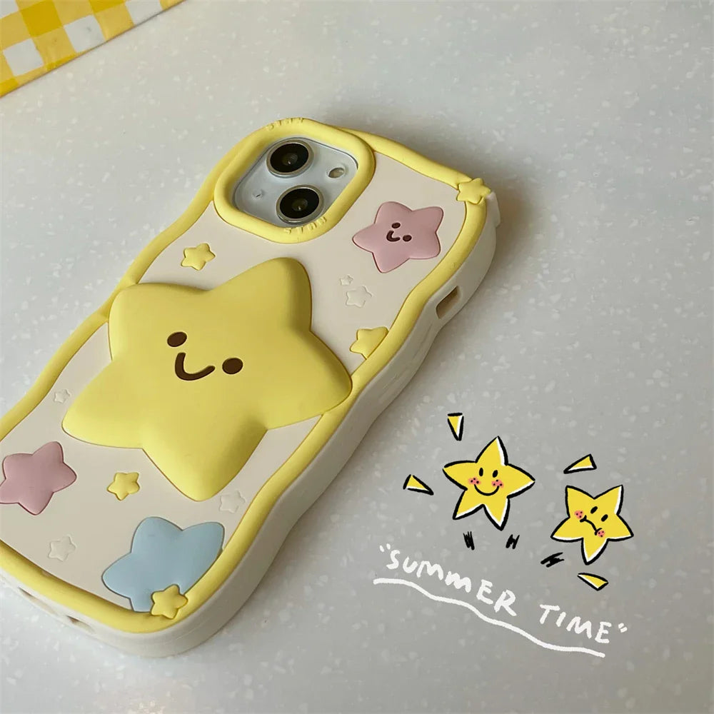 Happy Star iPhone Case