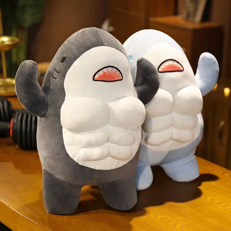 Cute Work Out Shark Plushies