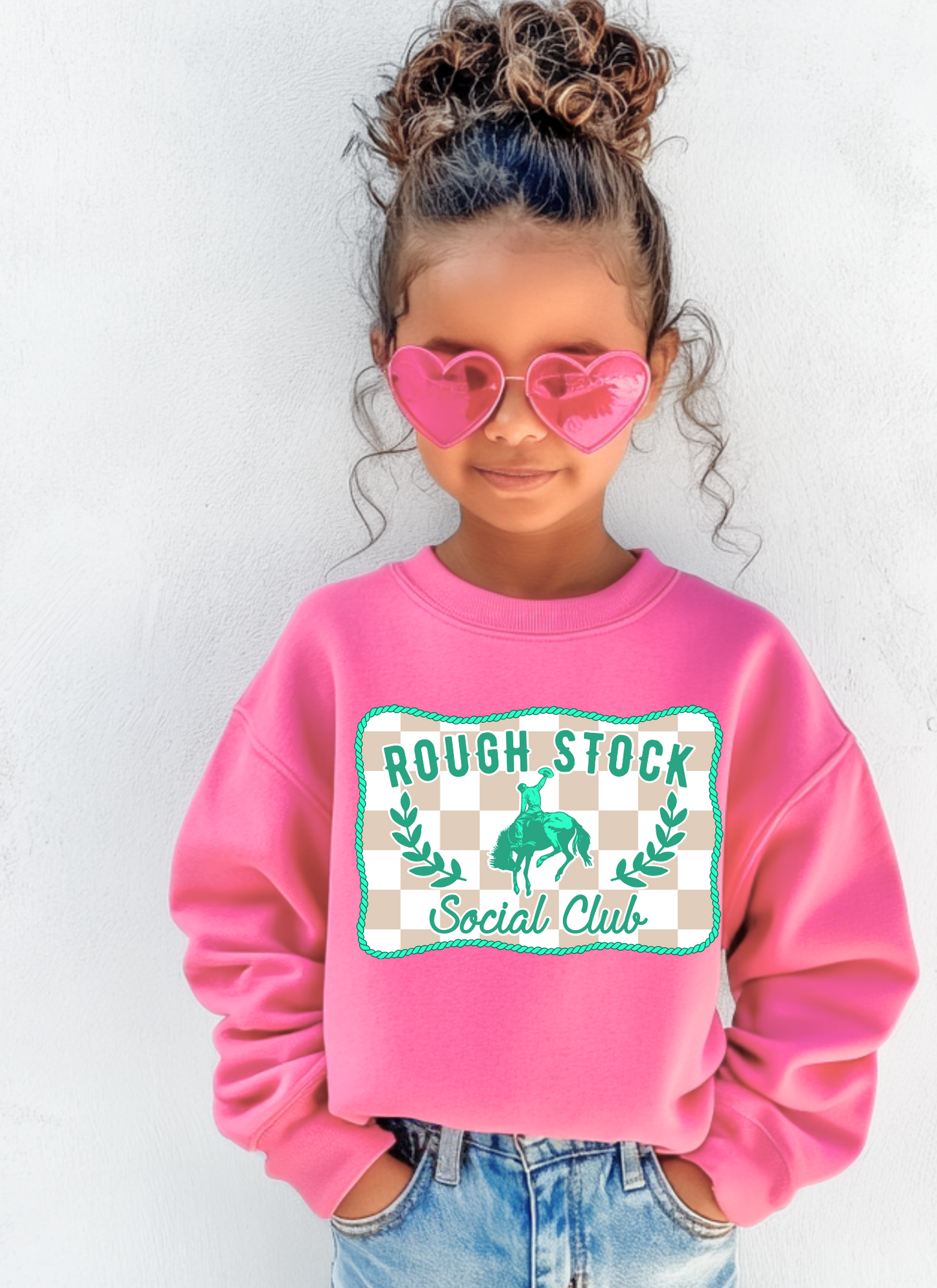 Rough stock social sweatshirt