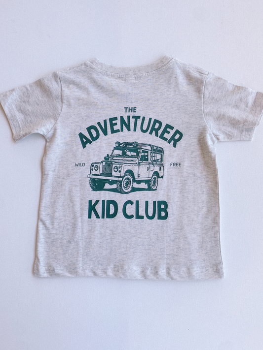 the adventurer kid club tee