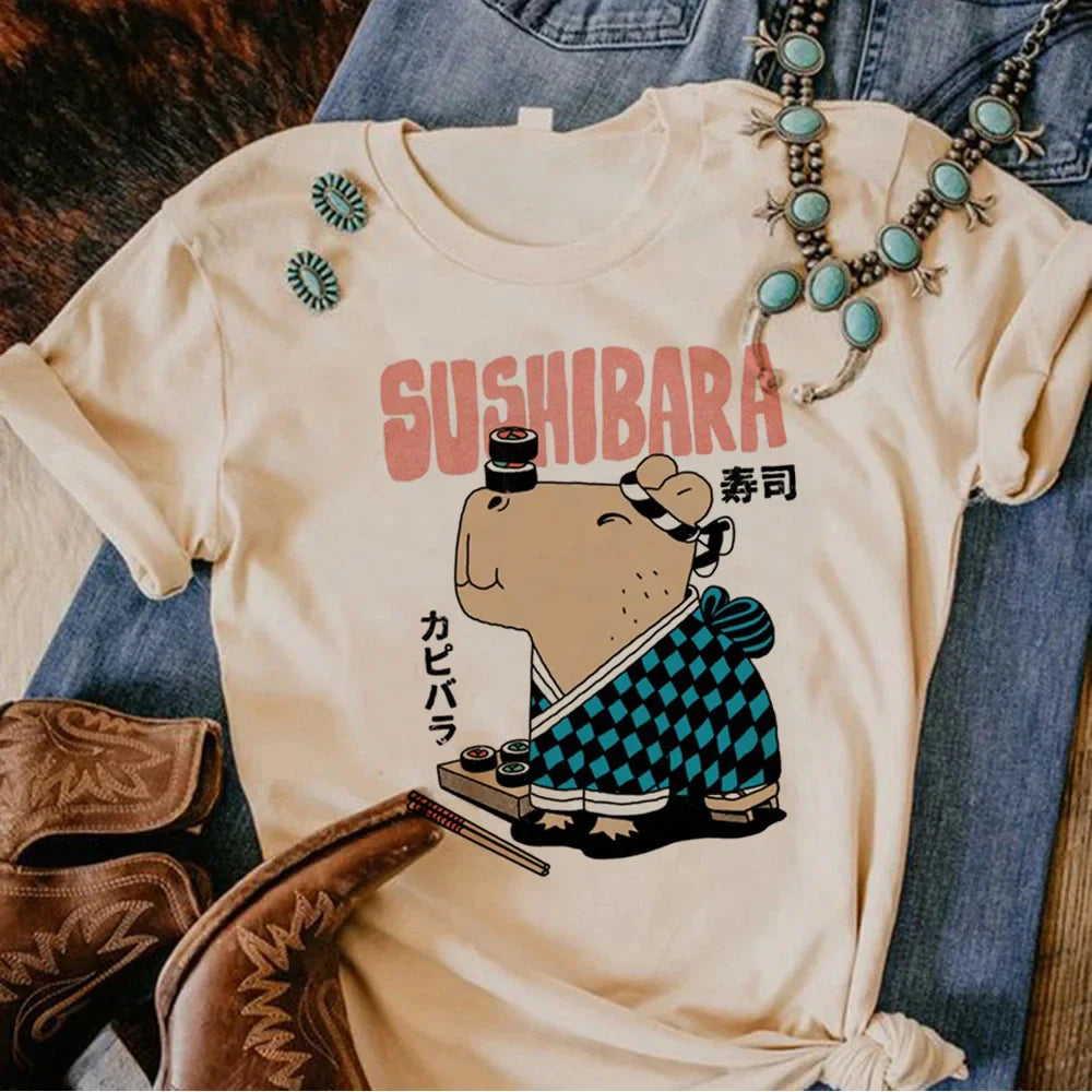 Kawaii Capybara T-Shirts