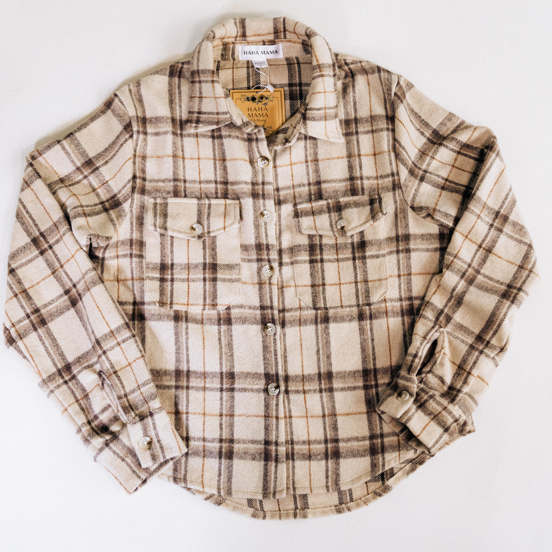 Beige Flannel - Women's