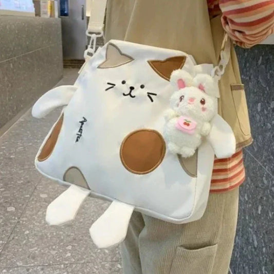 Cat Shaped Messenger Bag