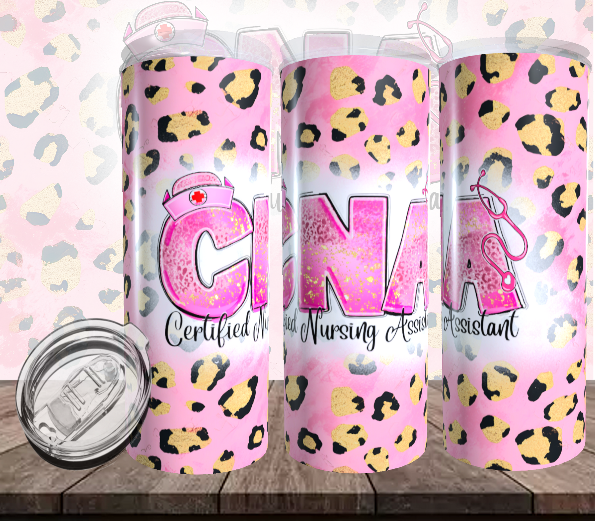 CNA Leopard Tumbler