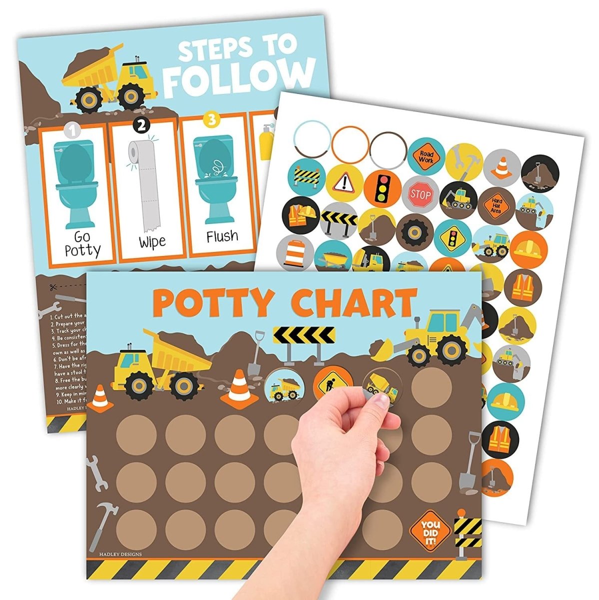 Construction Potty Training Fast-Track Kit