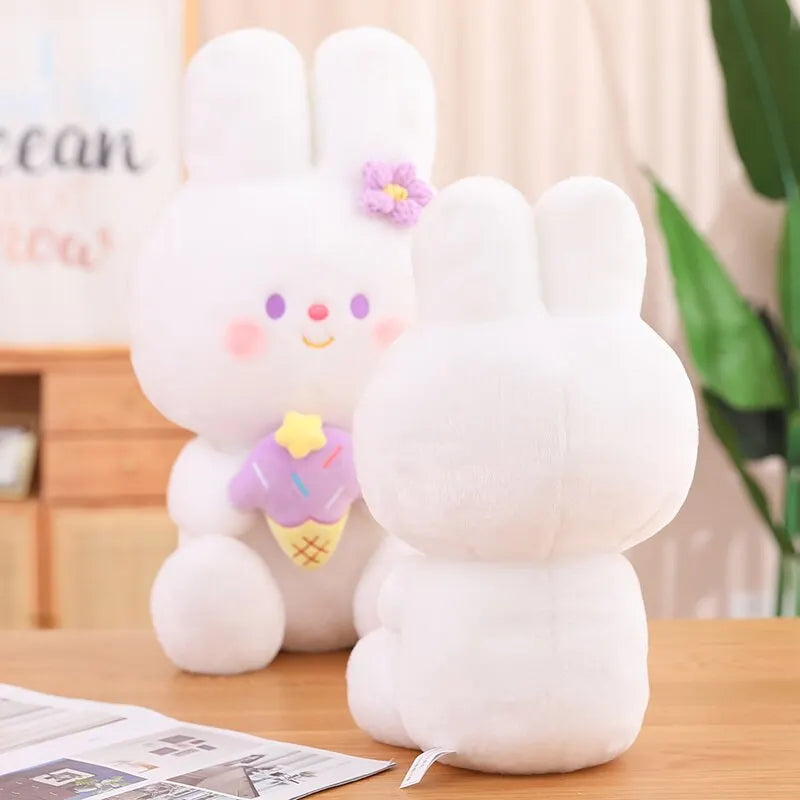 Ice Cream Bunny Plushie