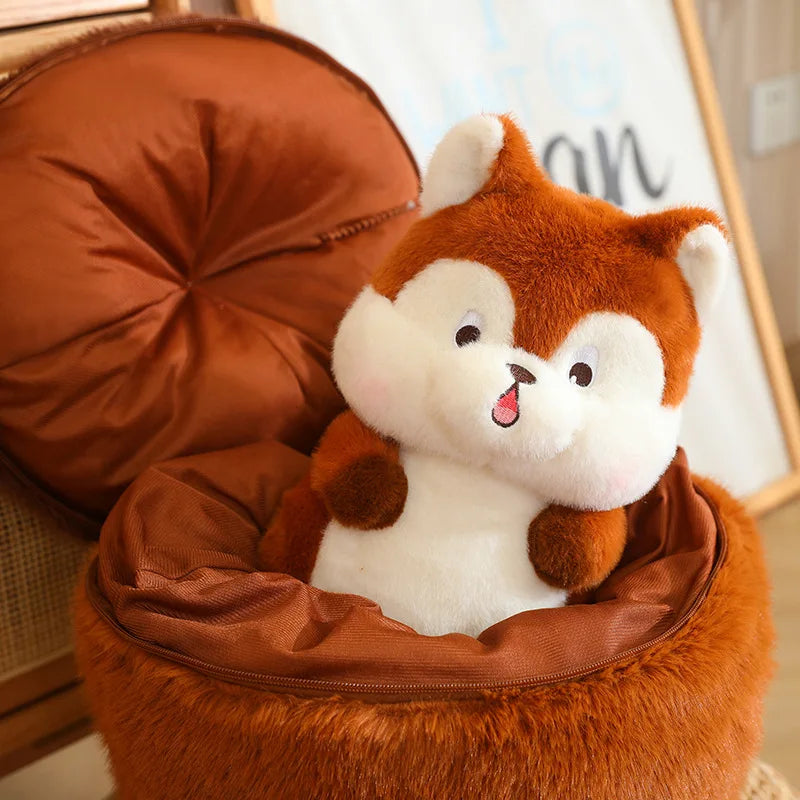 Surprise Squirrel Acorn Plushies