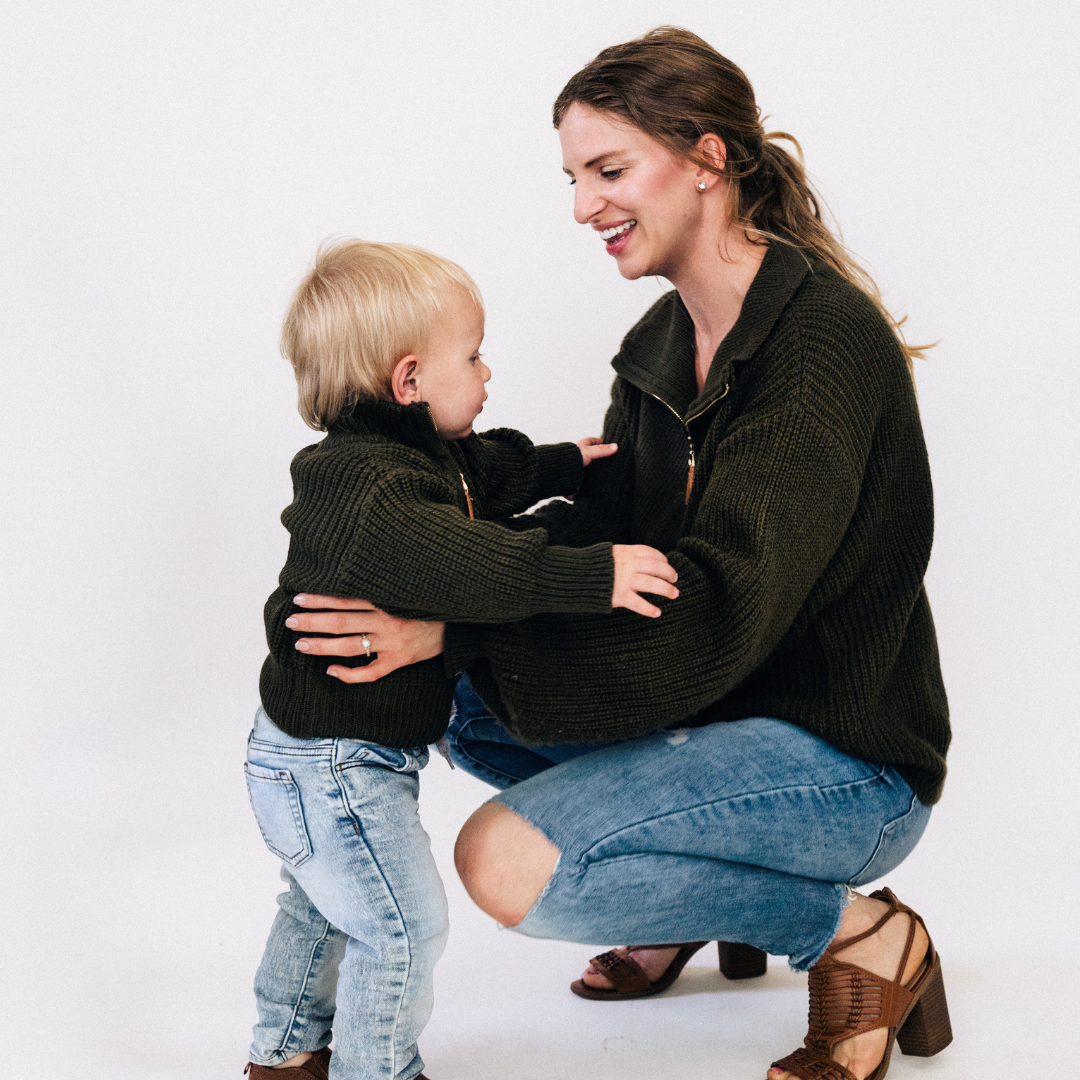 Dark Green Sweater - Infant