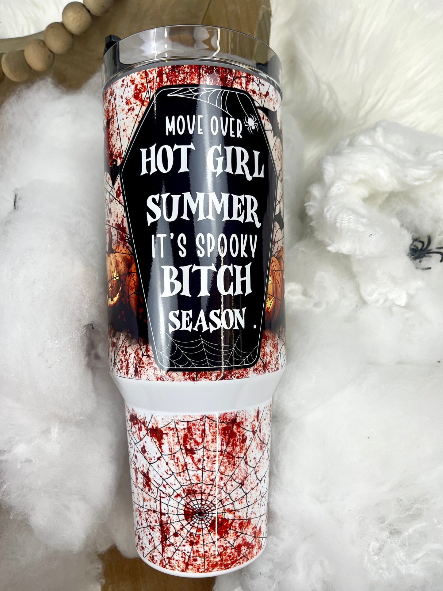 Spooky B*tch season tumbler