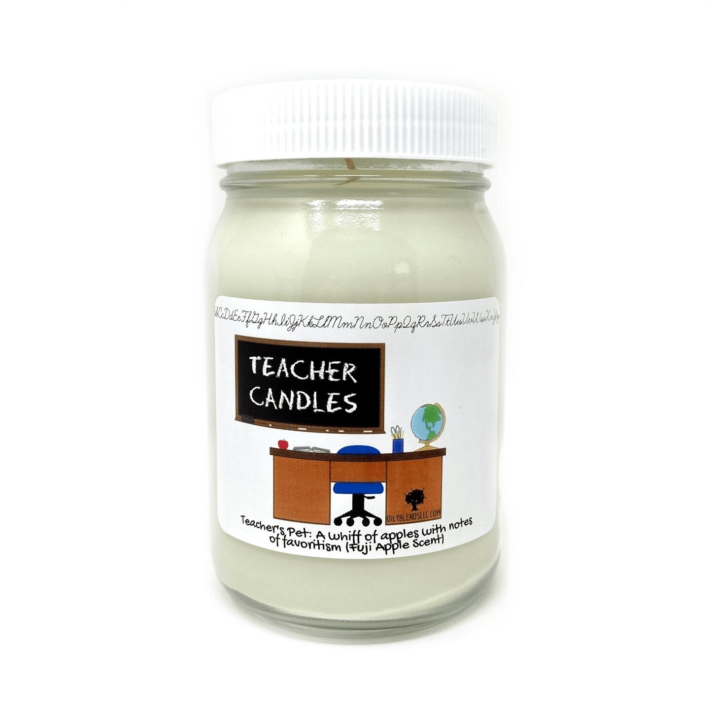 Jumbo Teacher Candles - 100 Hour Burn Time Soy Wax Candles - Oily BlendsJumbo Teacher Candles - 100 Hour Burn Time Soy Wax Candles