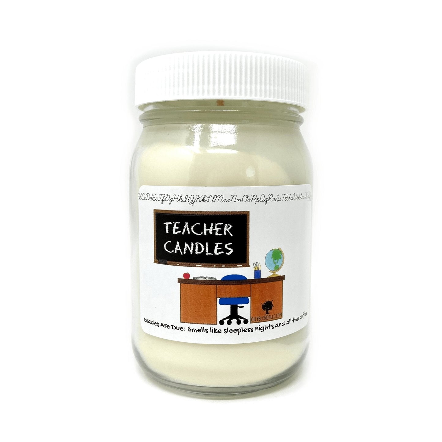 Jumbo Teacher Candles - 100 Hour Burn Time Soy Wax Candles - Oily BlendsJumbo Teacher Candles - 100 Hour Burn Time Soy Wax Candles