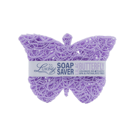 Soap Saver | Soap Rest | Soap Holder | Lilac Colored | Butterfly Soap Saver