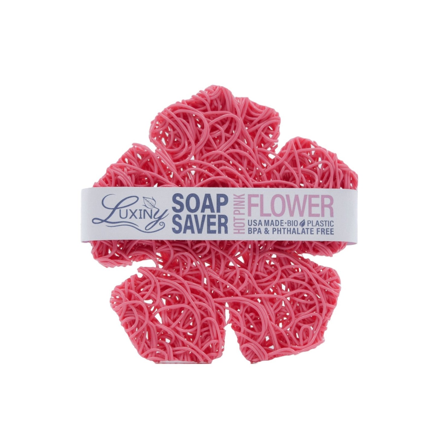 Soap Saver | Soap Rest | Soap Holder | Hot Pink Colored | Flower Soap Saver