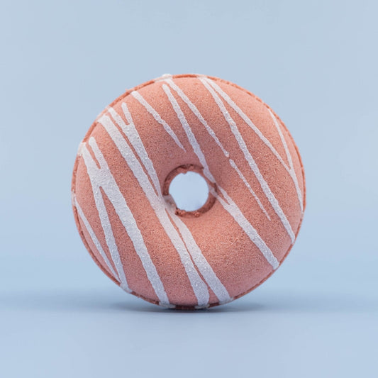 Bath Bomb | Black Cherry Bath Bomb| Donut Bath Bombs