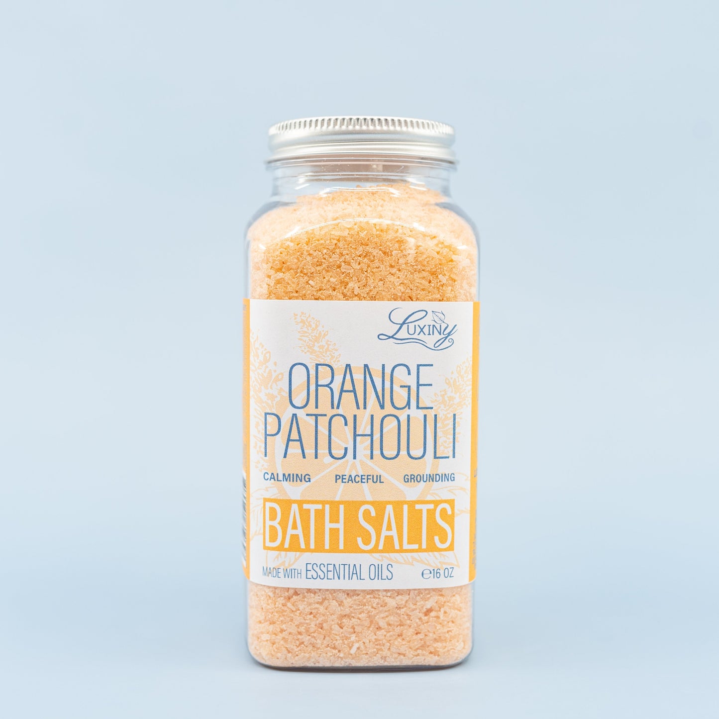 Bath Salts | Orange Patchouli Essential Oil Large