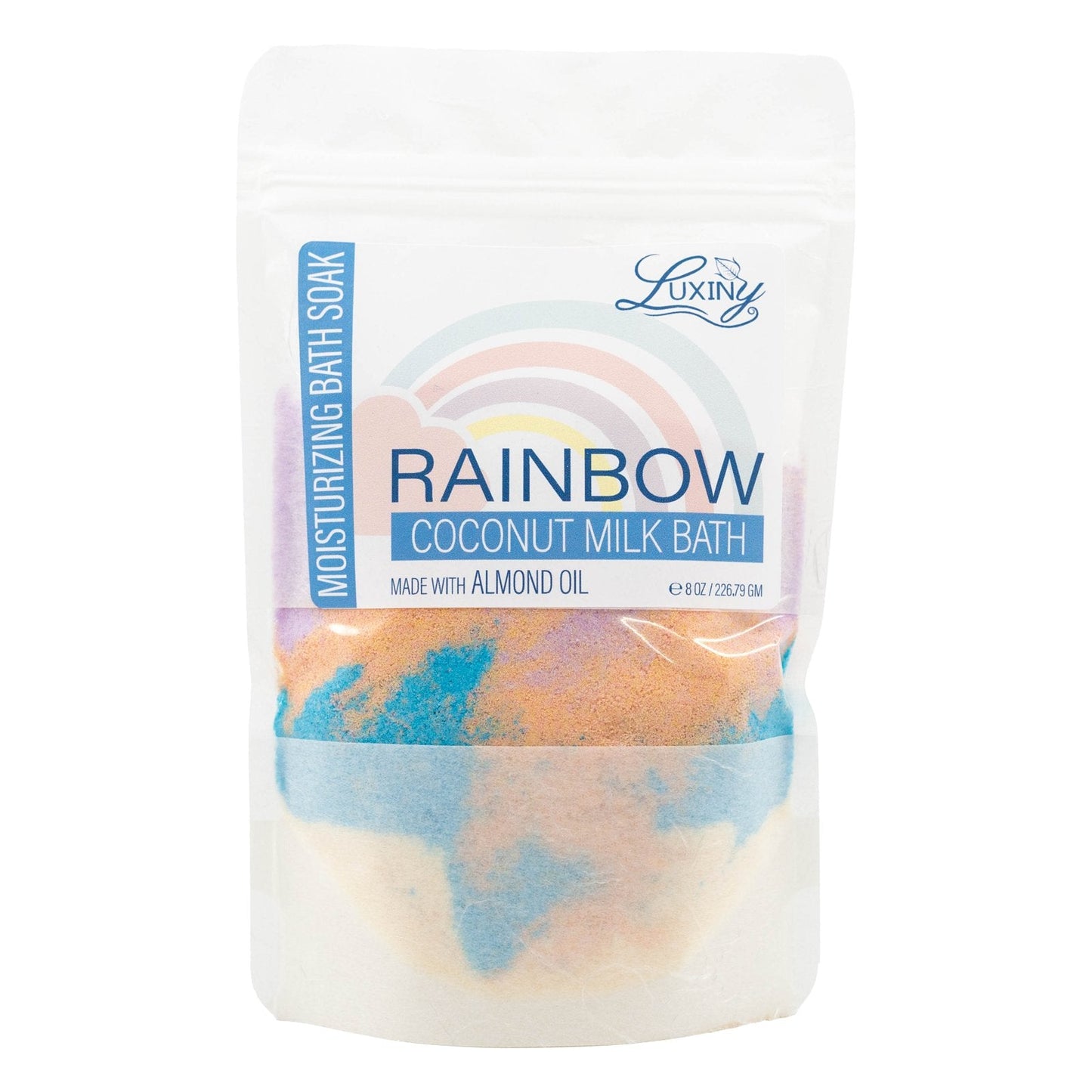 Coconut Milk Bath | Bath Fizz | Moisturizing Bath Soak | Rainbow