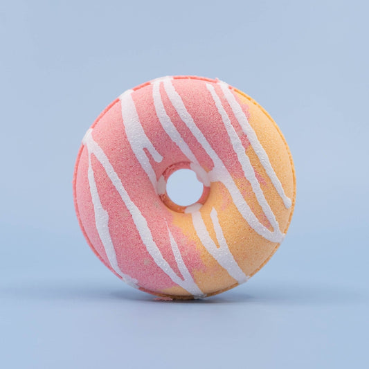 Bath Bomb | Mango Papaya Bath Bomb | Donut Bath Bombs