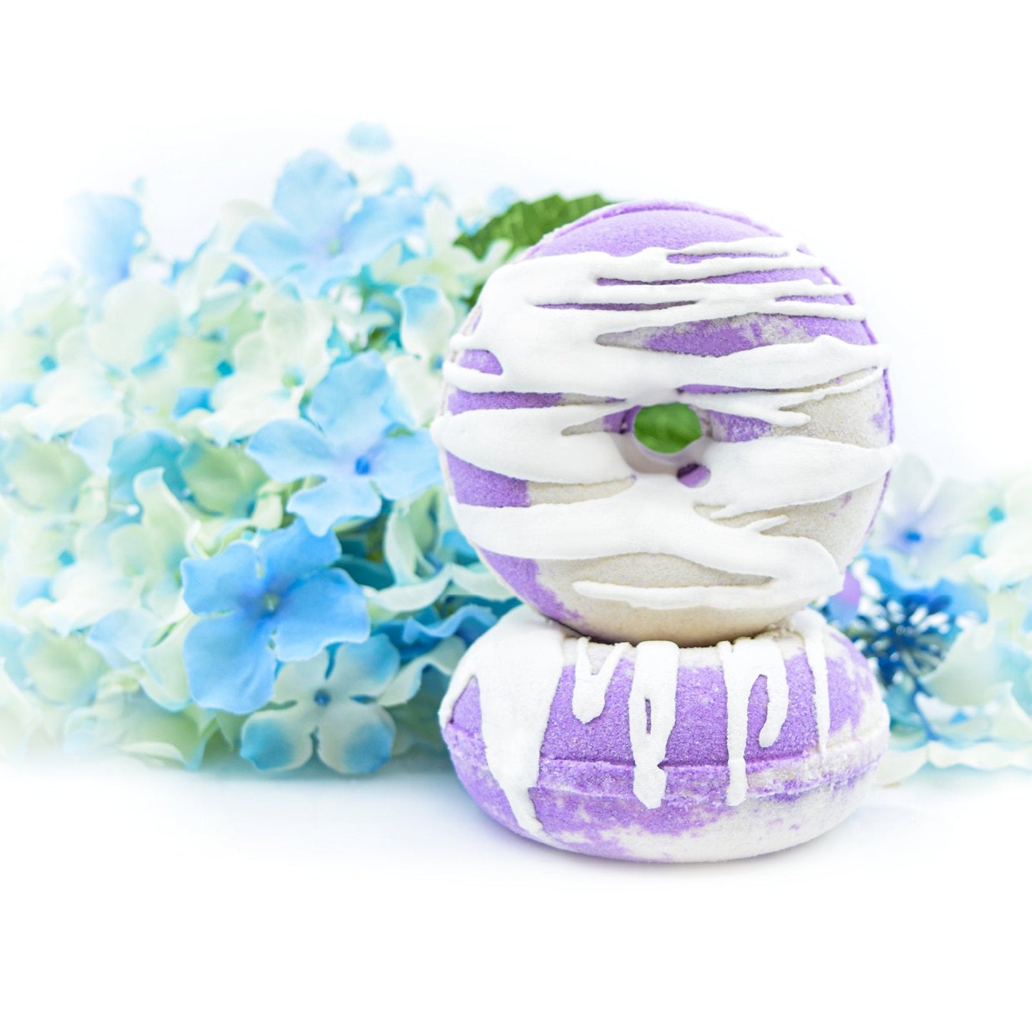 Bath Bomb | Black Raspberry Vanilla Bath Bomb | Donut Bath Bombs