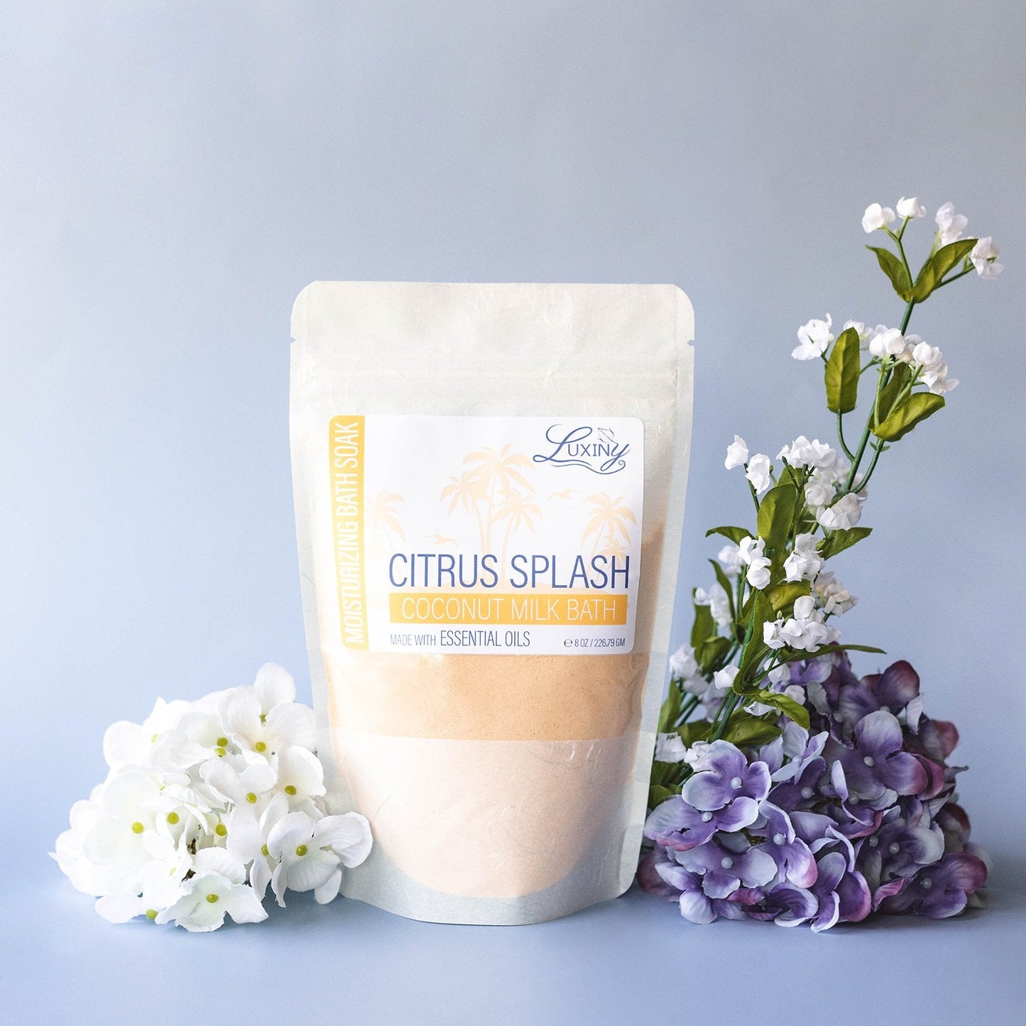 Coconut Milk Bath | Bath Fizz | Moisturizing Bath Soak | Citrus Splash