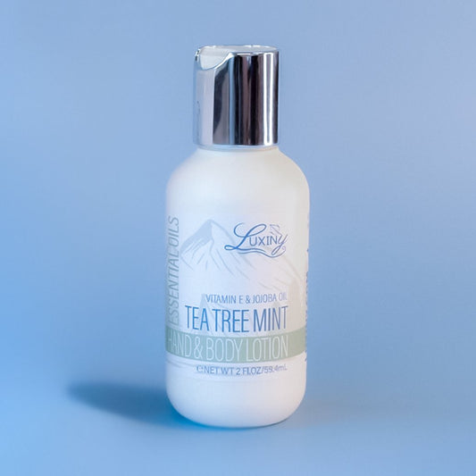 Silky Hand and Body Lotion | Tea Tree Mint | Essential Oil | 2oz