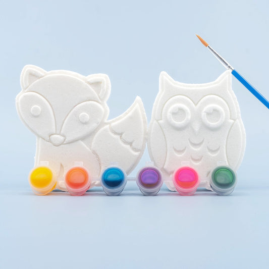 Bath Bomb | Paint Your Own Bath Bombs | Owl | Fox