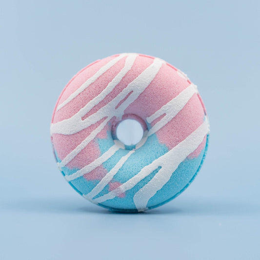 Bath Bombs | Cotton Candy Bath Bomb | Donut Bath Bombs