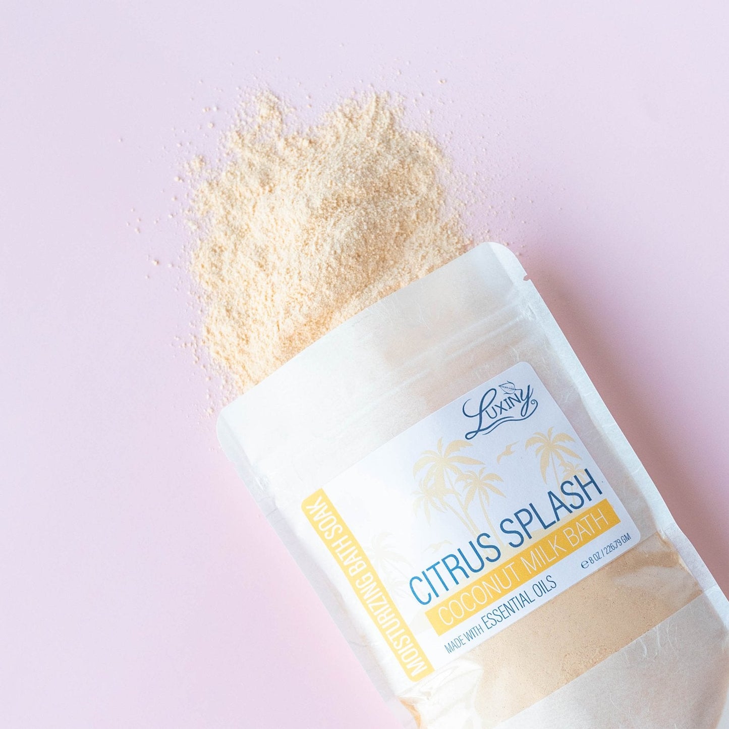 Coconut Milk Bath | Bath Fizz | Moisturizing Bath Soak | Citrus Splash