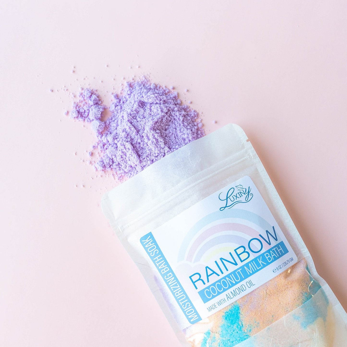 Coconut Milk Bath | Bath Fizz | Moisturizing Bath Soak | Rainbow