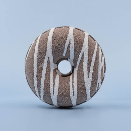 Bath Bomb | Hazelnut Cappuccino Bath Bomb | Donut Bath Bombs