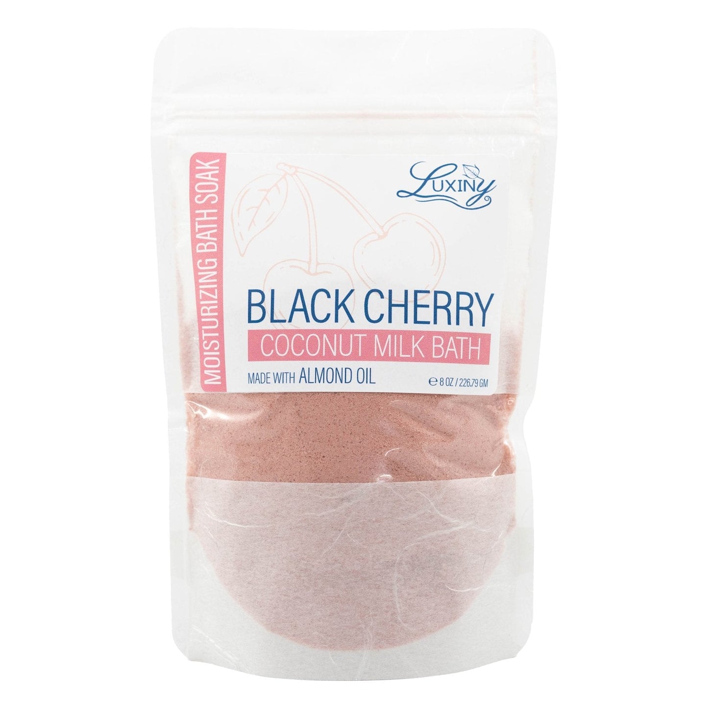 Coconut Milk Bath | Bath Fizz | Moisturizing Bath Soak | Black Cherry