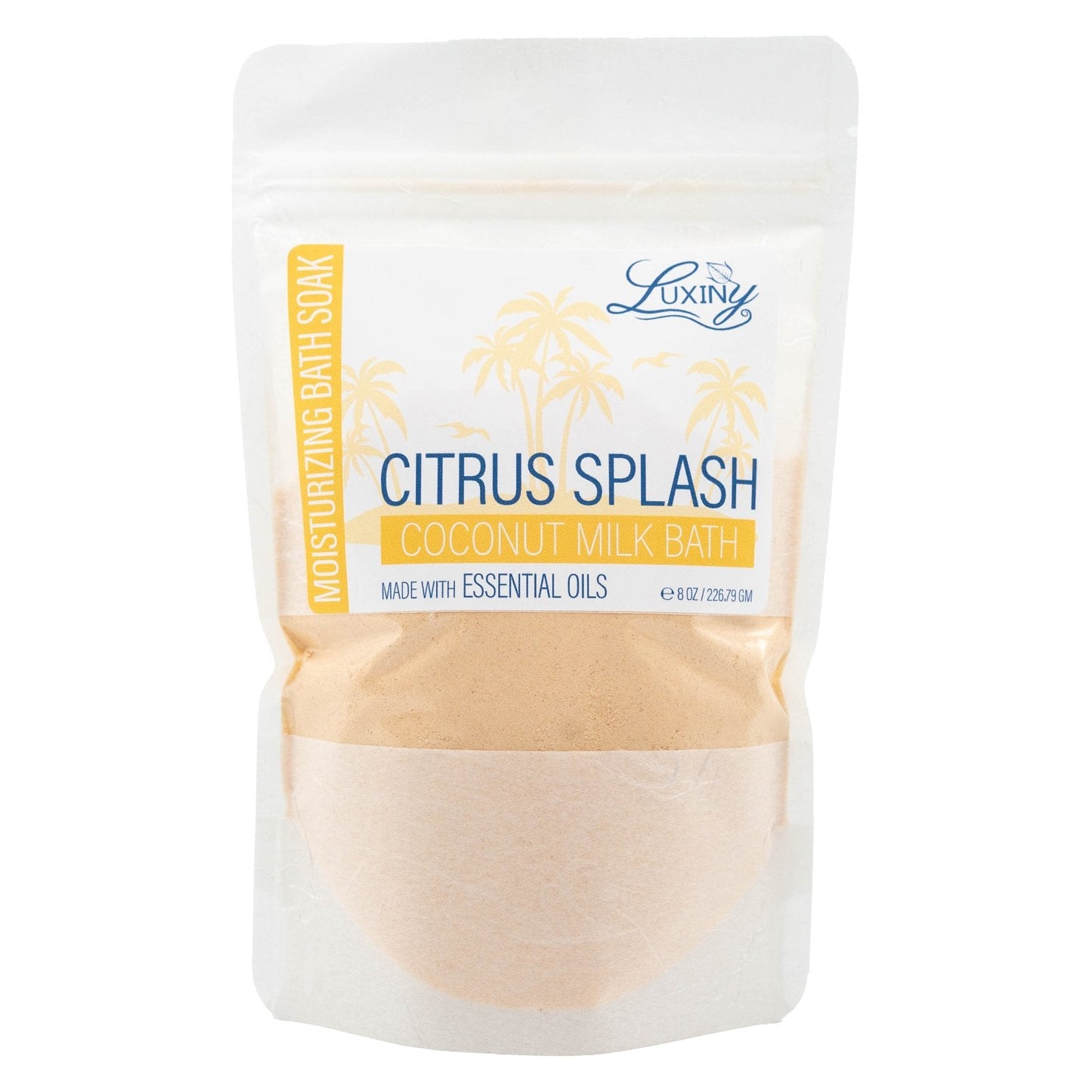 Coconut Milk Bath | Bath Fizz | Moisturizing Bath Soak | Citrus Splash