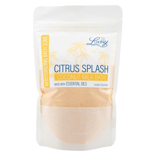 Coconut Milk Bath | Bath Fizz | Moisturizing Bath Soak | Citrus Splash