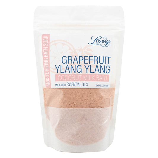 Coconut Milk Bath | Bath Fizz | Moisturizing Bath Soak | Grapefruit Ylang Ylang