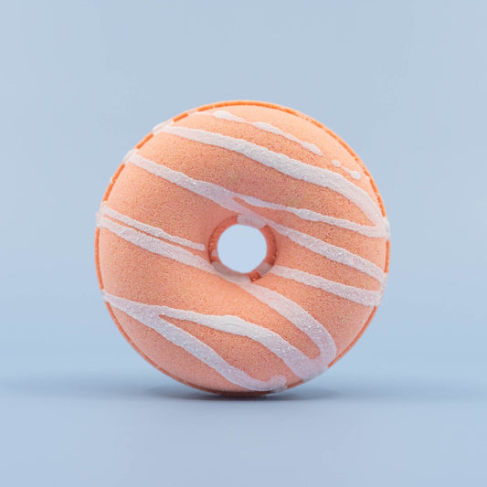 Bath Bombs | Peach Bath Bomb | Donut Bath Bombs