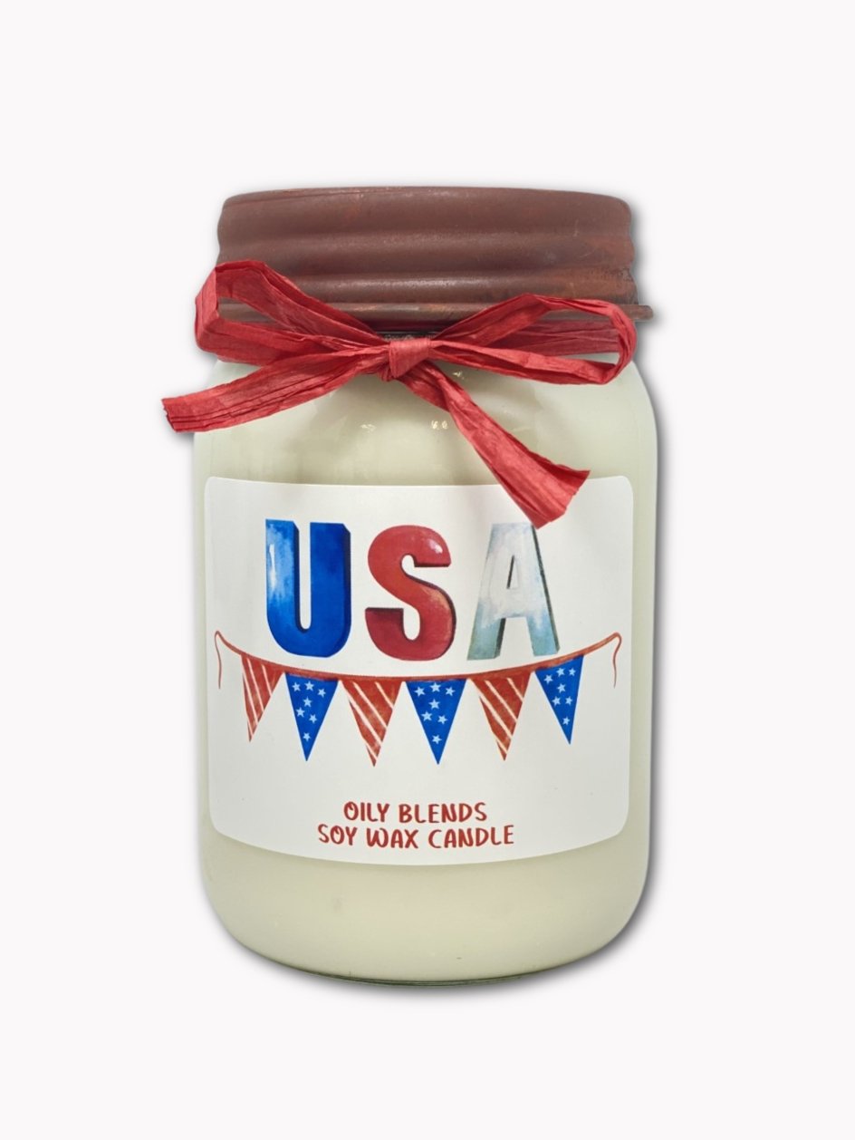 Patriotic Jumbo Candles - Oily BlendsPatriotic Jumbo Candles